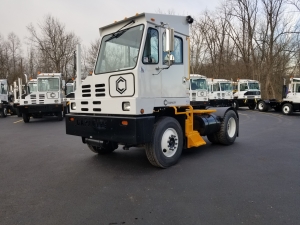 Capacity yard truck front view