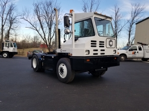 Capacity yard truck front view