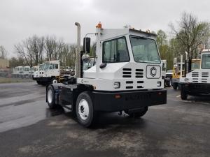 Capacity yard truck front view